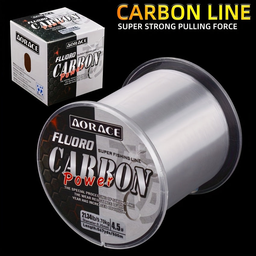 500m Fluorocarbon Fishing Line, Strong Shock Absorber