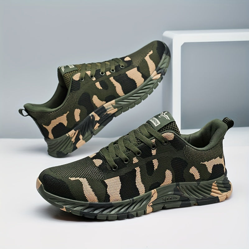 Fashion-Forward Camouflage Sneakers with Ultra-Comfort Fit