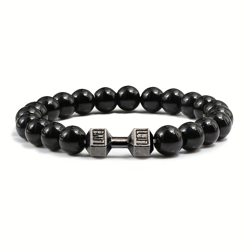 Black Weathered Adjustable Beads Bracelet - Buy 2 Get 1 Free