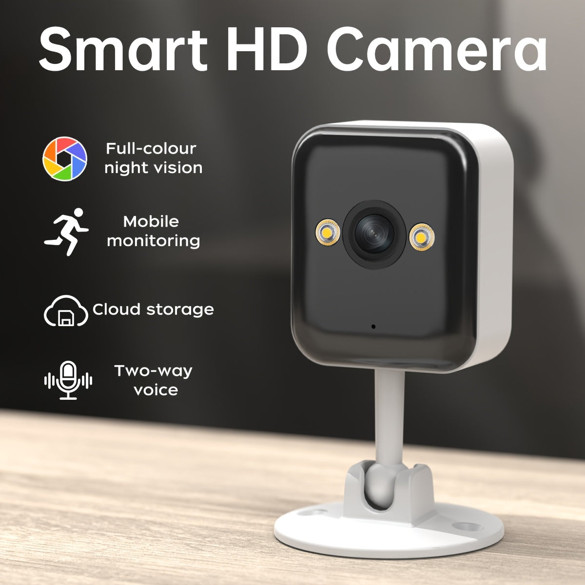 1080P Wireless Surveillance Camera with Two-Way Voice Call