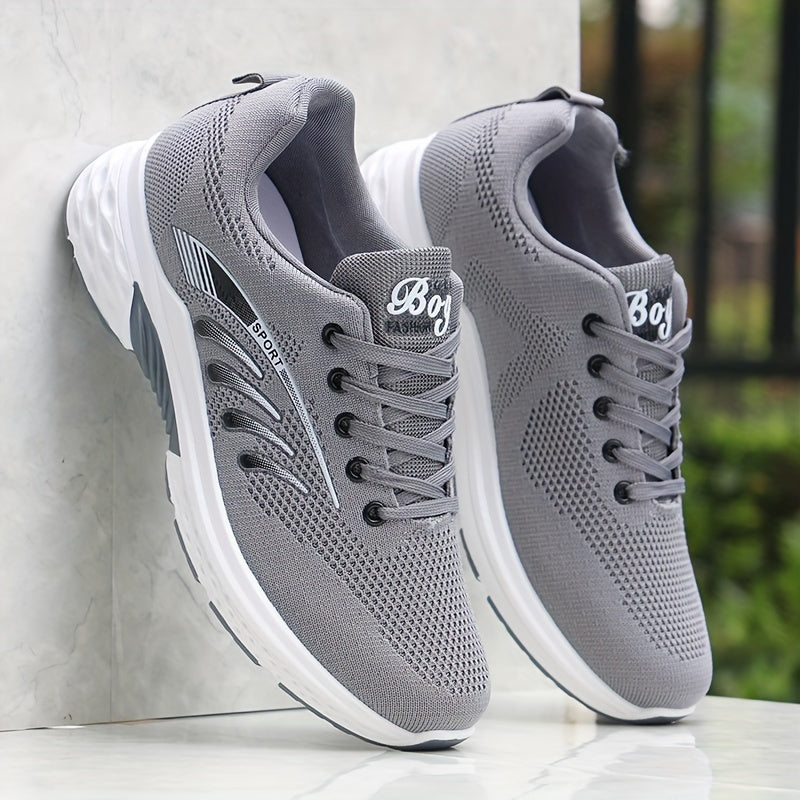 Breathable Low Top Striped Sneakers for Active Lifestyles