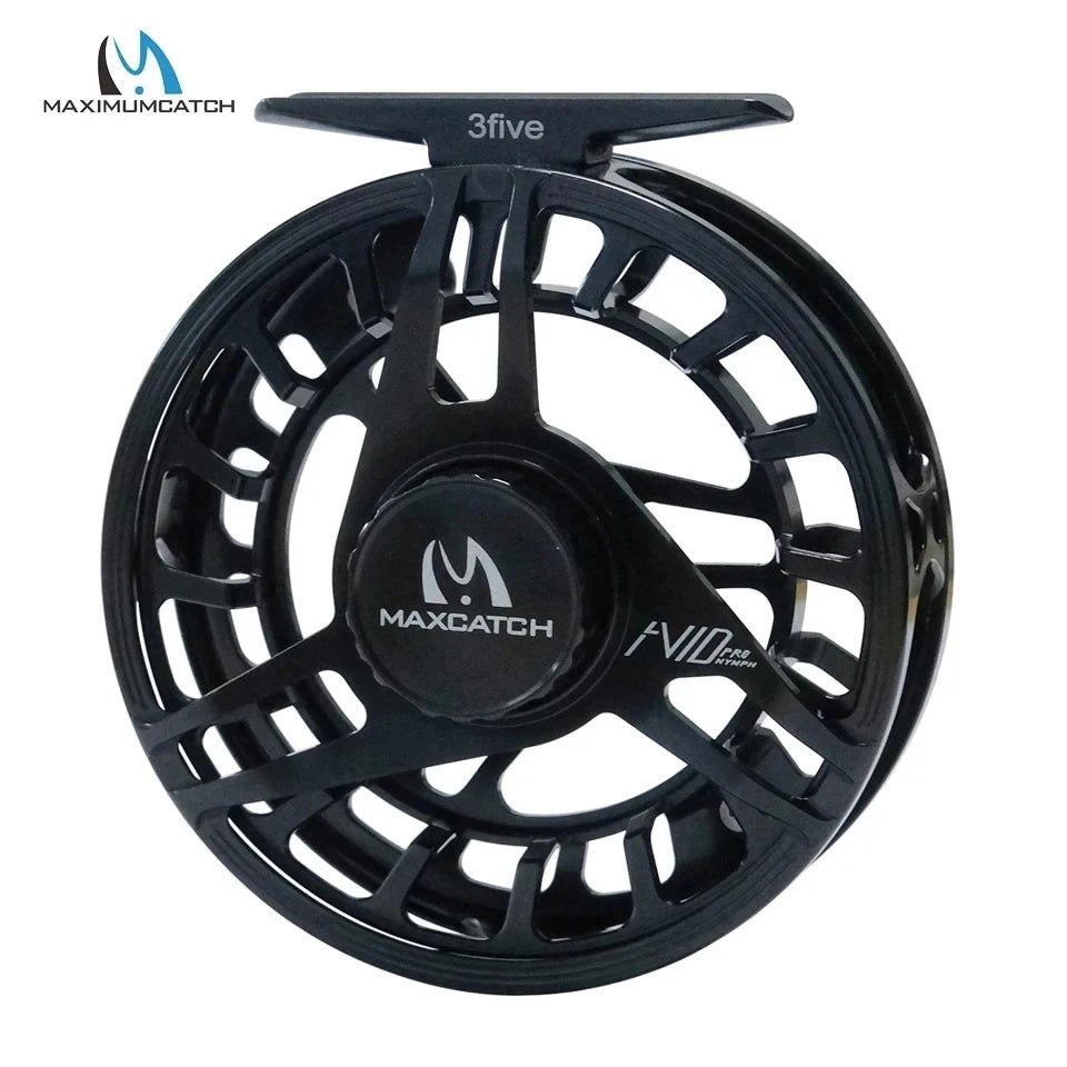 HookUpCo. AVID PRO Fly Reel - Lightweight, Large Arbor