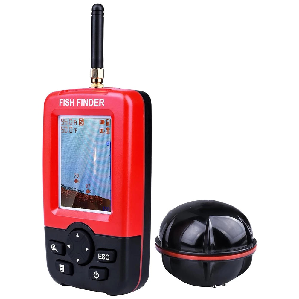 Portable Wireless Sonar Fishing Alert System