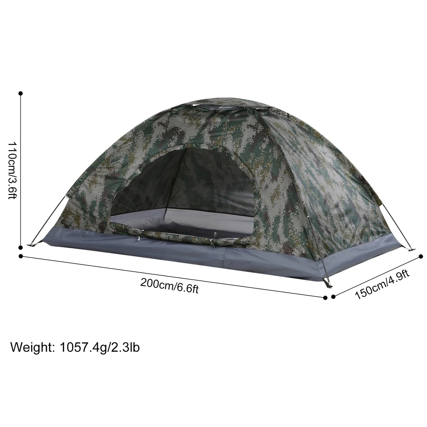 HookUpCo. Ultralight Portable Camping Tent UPF 30+ - HookUpCo.