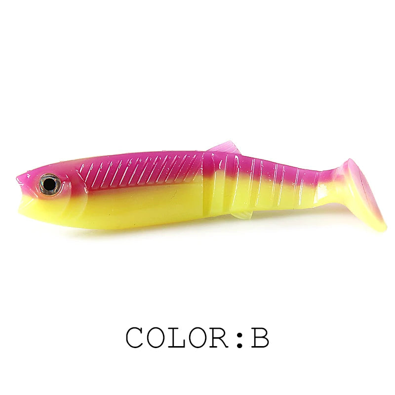 HookUpCo. 3D Bicolor Smell Cannibal Baits for Fishing