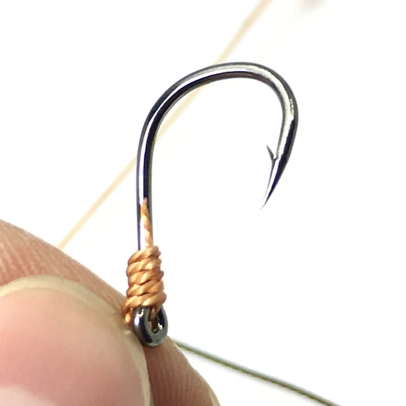 HookUpCo. Stainless Steel Fishing Hook Set, 5 Pieces - HookUpCo.