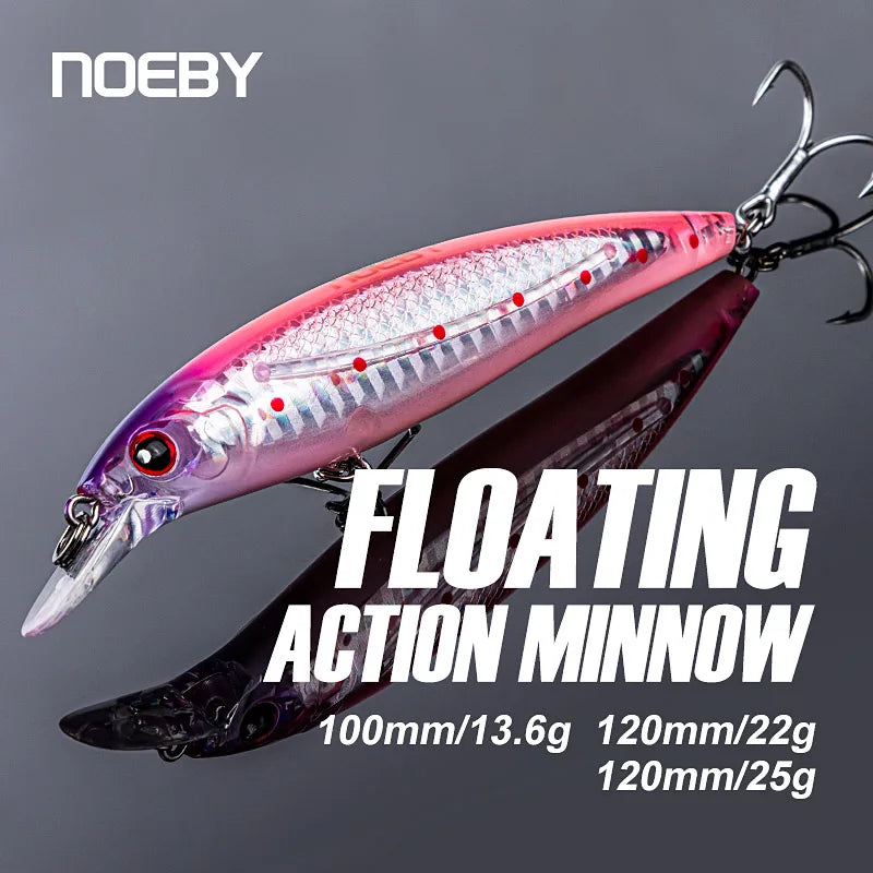 Floating Jerkbait Fishing Lures for Bass and Sea Fishing