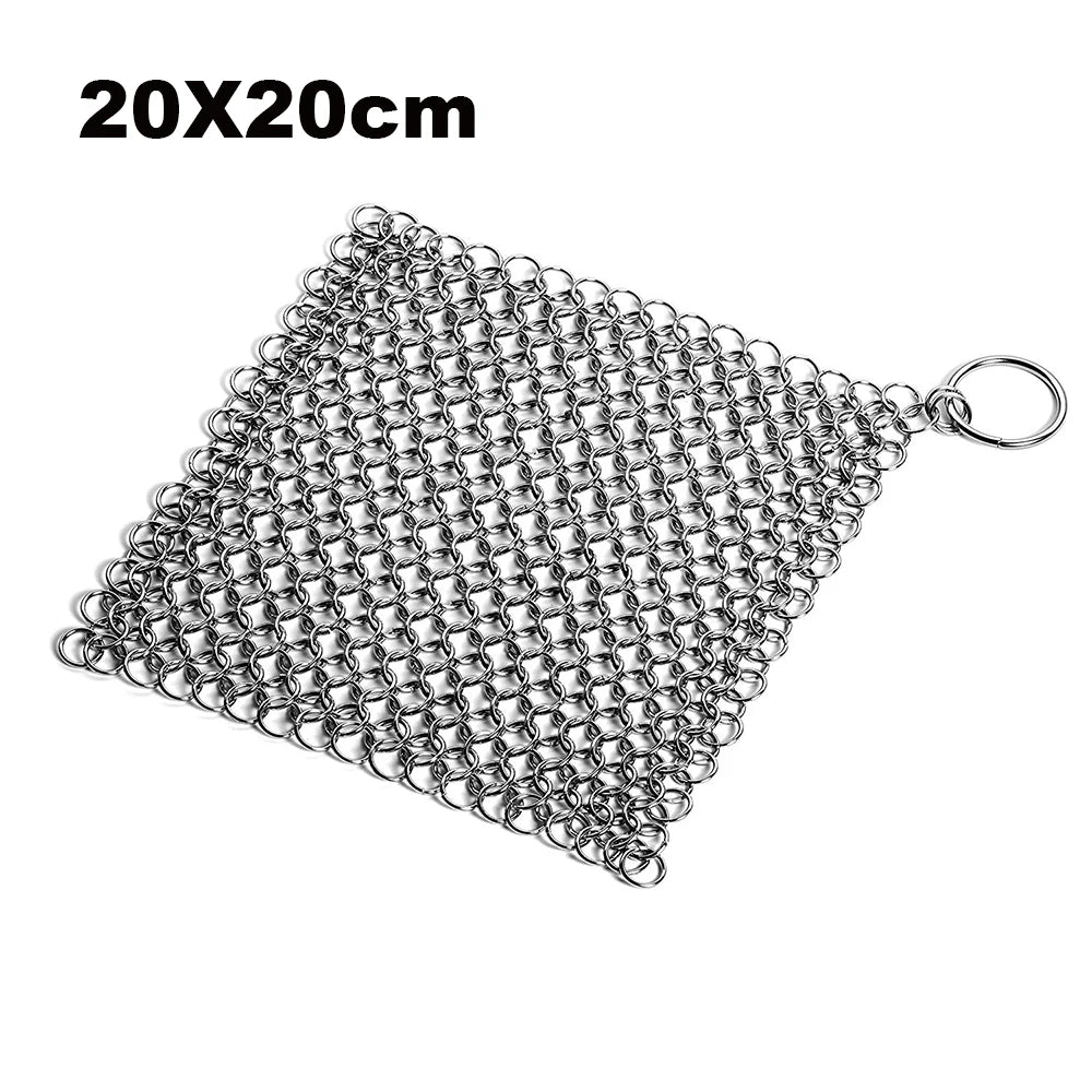 Rust-Free Cast Iron Scrubber Kit