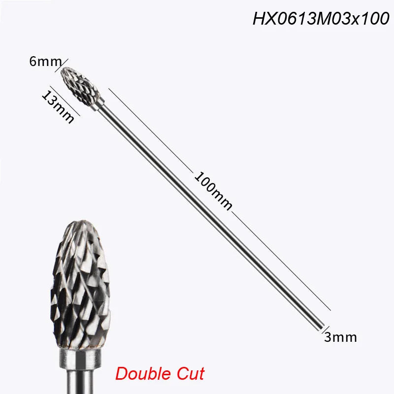HookUpCo. Extra Long Rotary Rasp for Metalwork