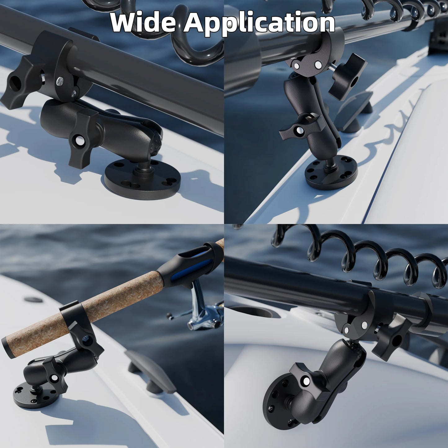 HookUpCo. Heavy-Duty Trolling Motor Stabilizer - HookUpCo.