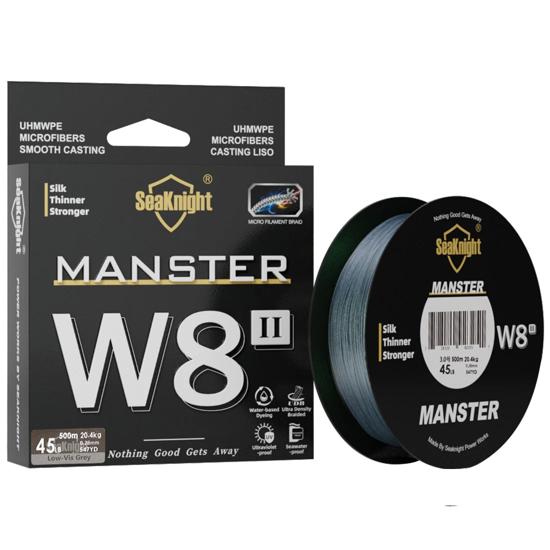 HookUpCo. Advanced 500M Braided Fishing Line