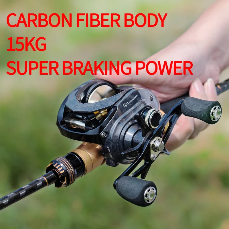 HookUpCo. High-Speed Saltwater Baitcasting Reel - HookUpCo.