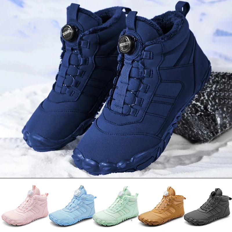 HookUpCo. Winter Boots for Kids and Parents, Non-Slip Warmth