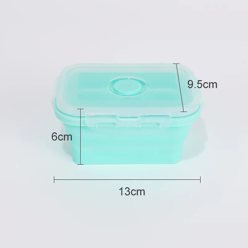 HookUpCo. Stackable Silicone Lunch Box Set