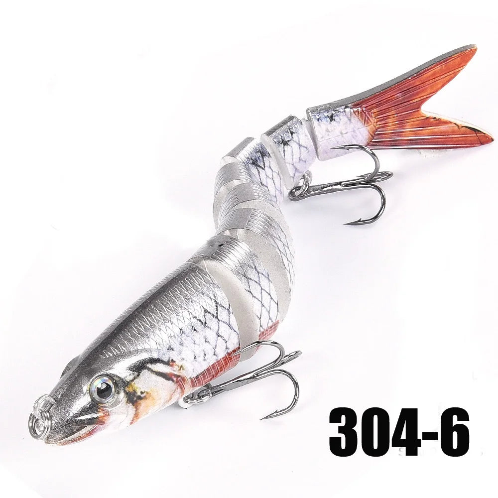 HookUpCo. Multi Jointed Swimbait for Bass Fishing
