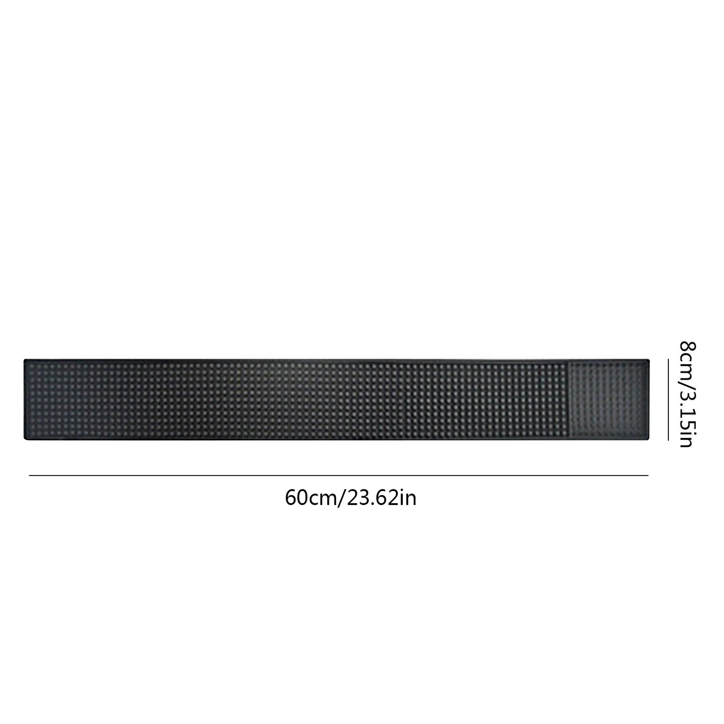 HookUpCo. Non-Slip Rubber Bar Mat for Professionals