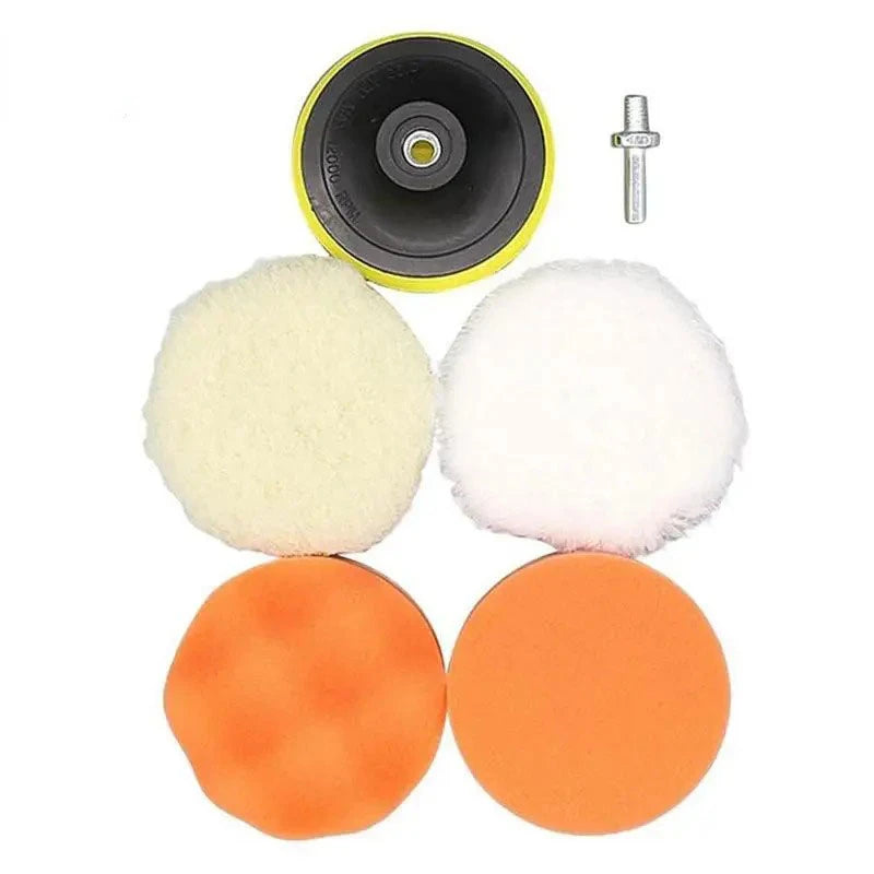 HookUpCo. Soft Wool Car Polishing Pad Set - HookUpCo.