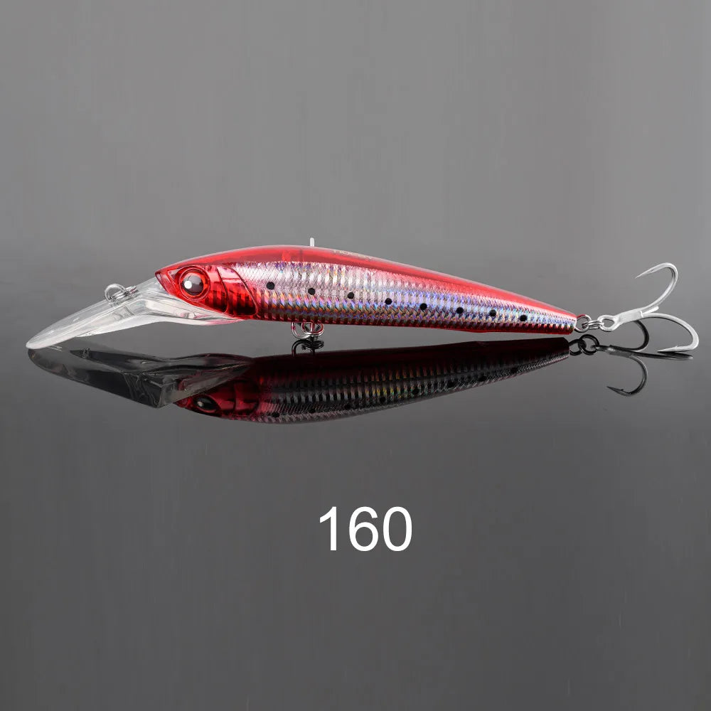 HookUpCo. 14cm Trolling Minnow Lure for Tuna - HookUpCo.