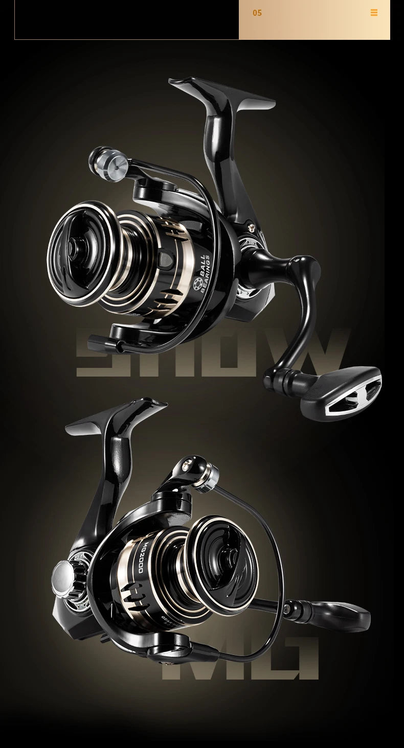 HookUpCo. Ultralight Spinning Reel 10kg Drag - HookUpCo.