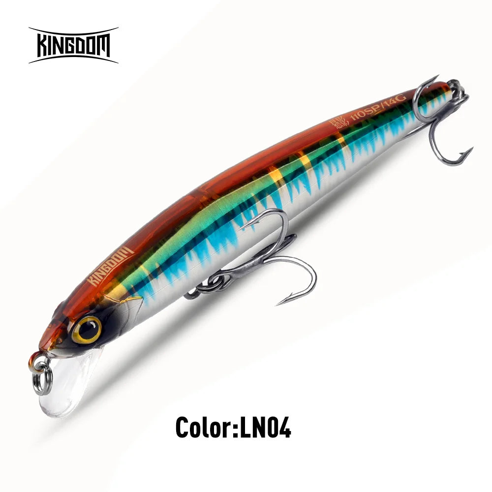 Suspending Minnow Wobbler Crank Baits for Bass