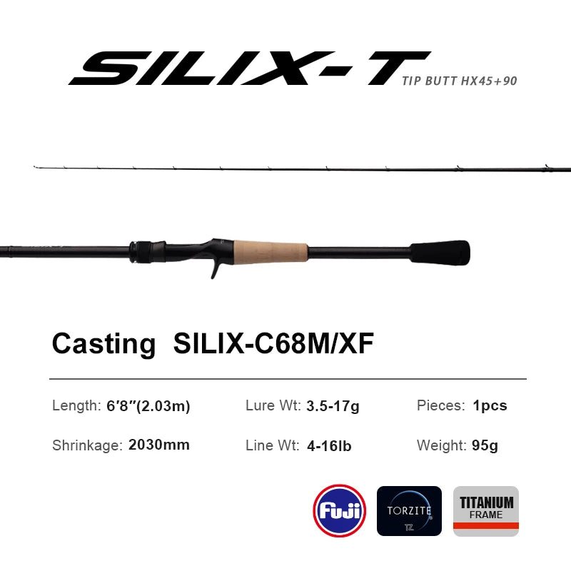 HookUpCo. PureLure Silix-T Fast Action Rod - HookUpCo.