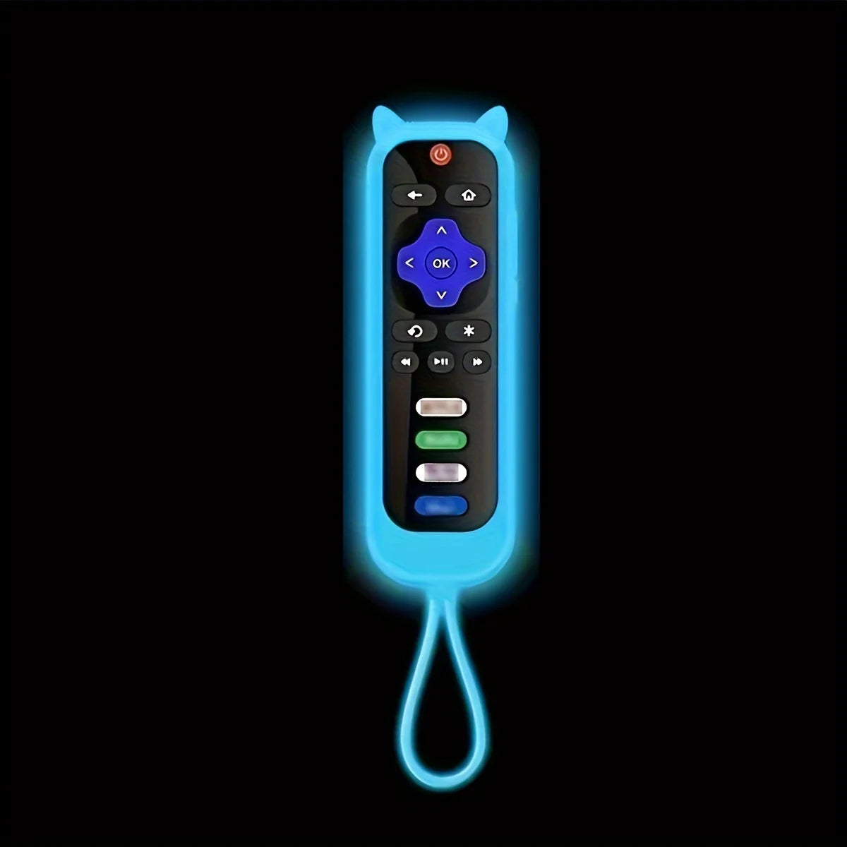 Glow in the Dark Cat Ear Remote Cover
