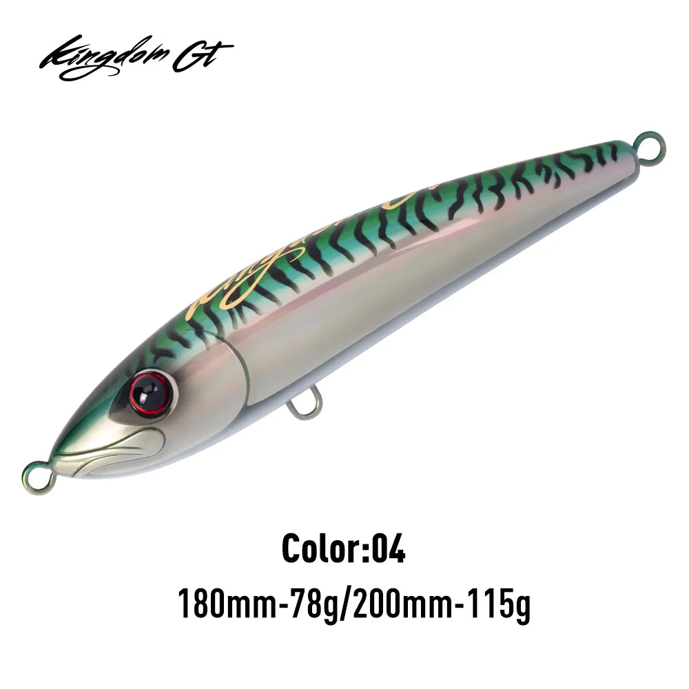 HookUpCo. Phantom Topwater Pencil Lures 180mm 200mm - HookUpCo.