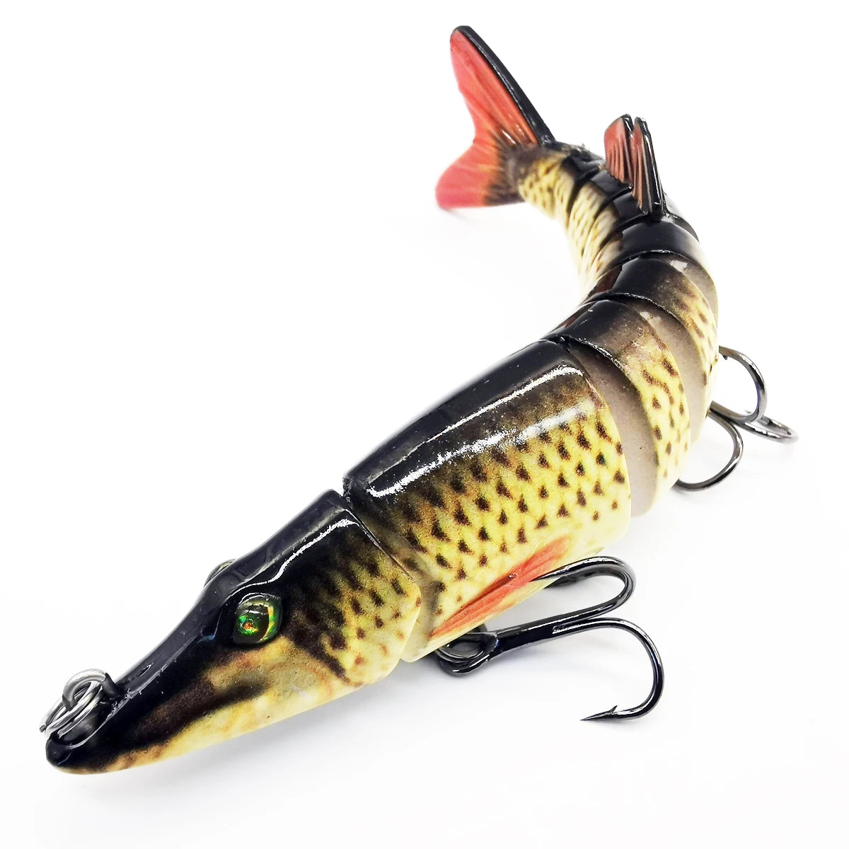 HookUpCo. Multi-Jointed Fishing Lures for Bass