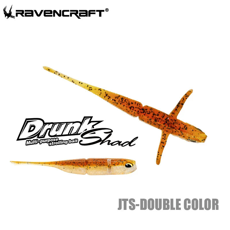 HookUpCo. Drunk Shad Soft Fishing Bait 3 Sizes - HookUpCo.