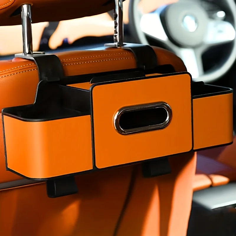 Car Seat Organizer with Storage Box
