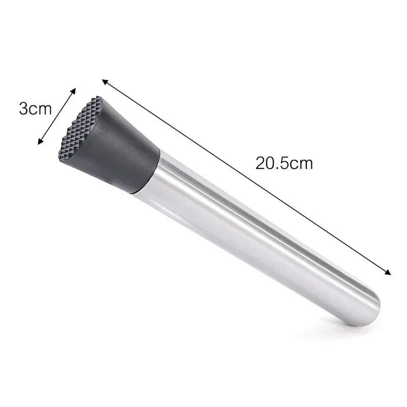 HookUpCo. Stainless Steel Muddle & Swizzle Tool