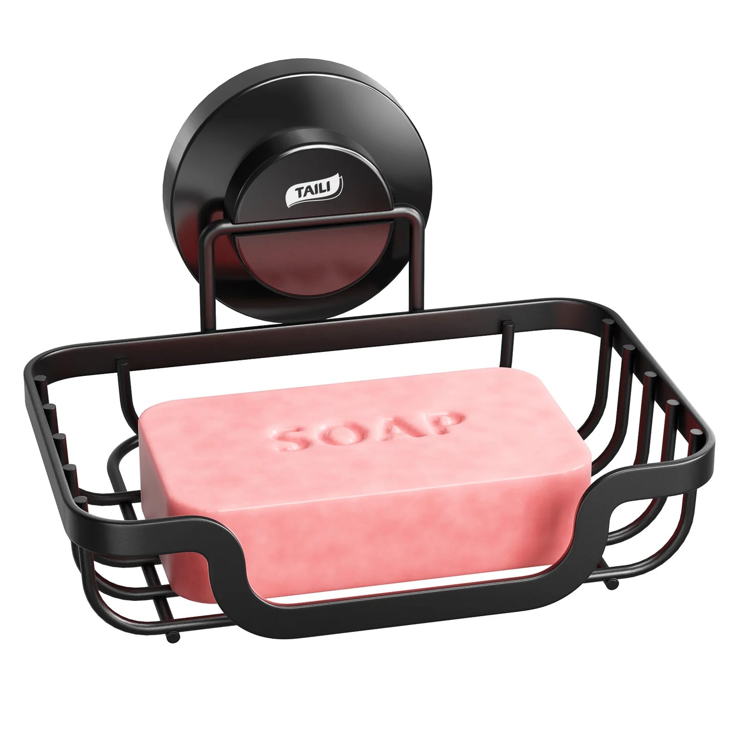 Draining Soap Dish with Suction