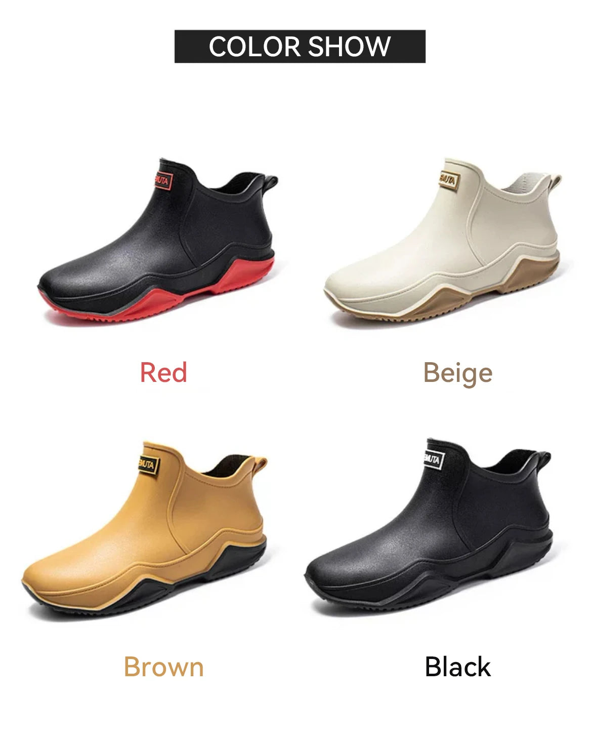 Stylish Waterproof Ankle Boots for All Weather Conditions