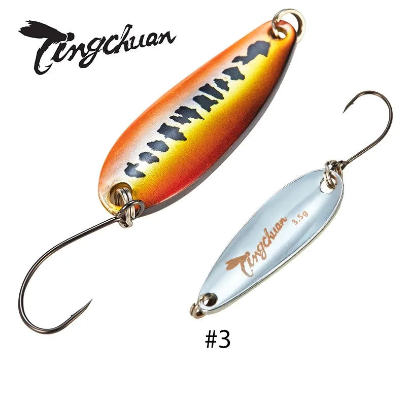 HookUpCo. Metal Spoon Lure for Trout and Bass - HookUpCo.