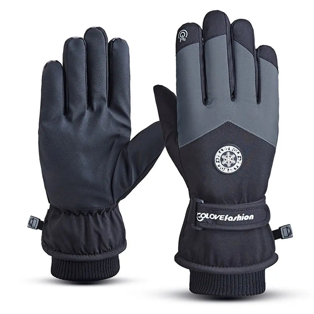 Waterproof Touch Screen Snow Gloves for Winter Sports