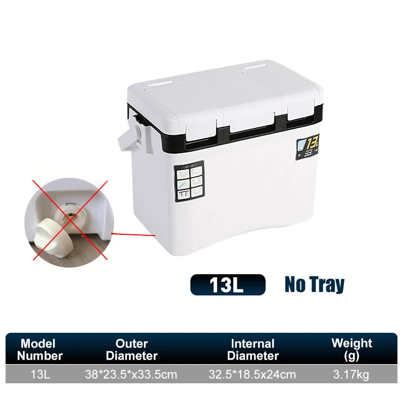 HookUpCo. Fishing Cooler Box with Air Holes - HookUpCo.