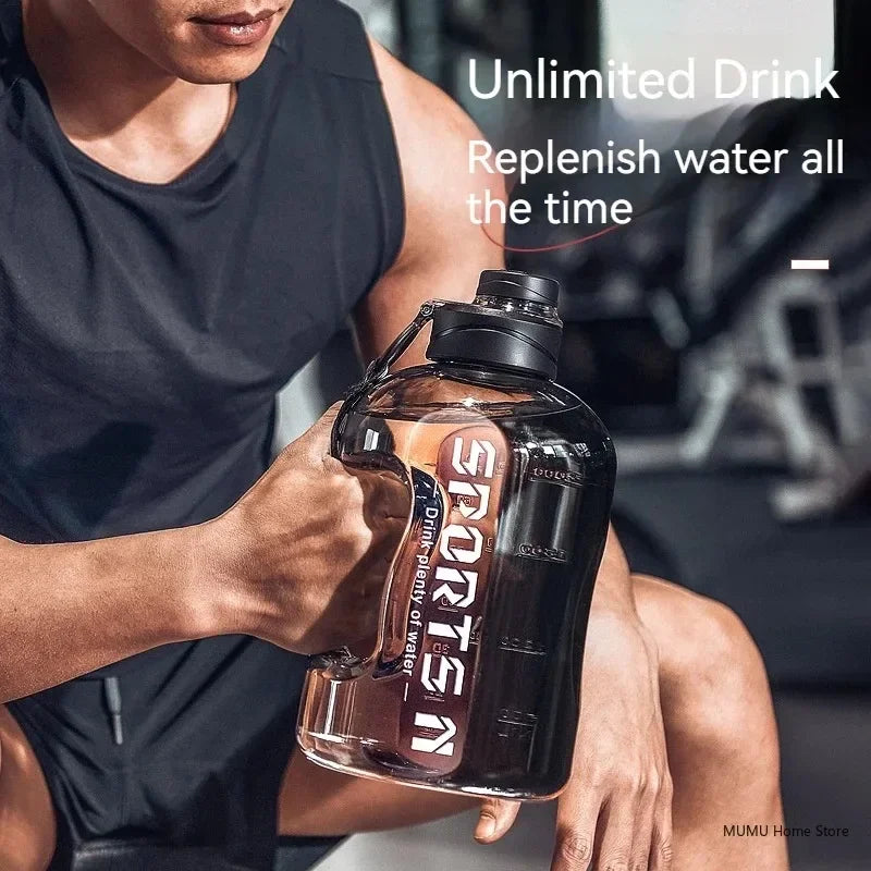 HookUpCo. Large Capacity Sports Water Bottle - HookUpCo.