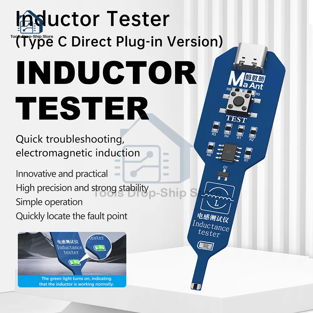 Inductance Tester for Quick PC Fault Checks and Repairs