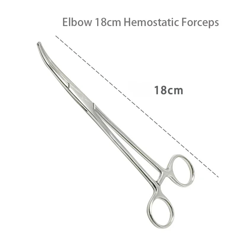 Fishing Plier Scissors with Curved Tip Clamps - HookUpCo.