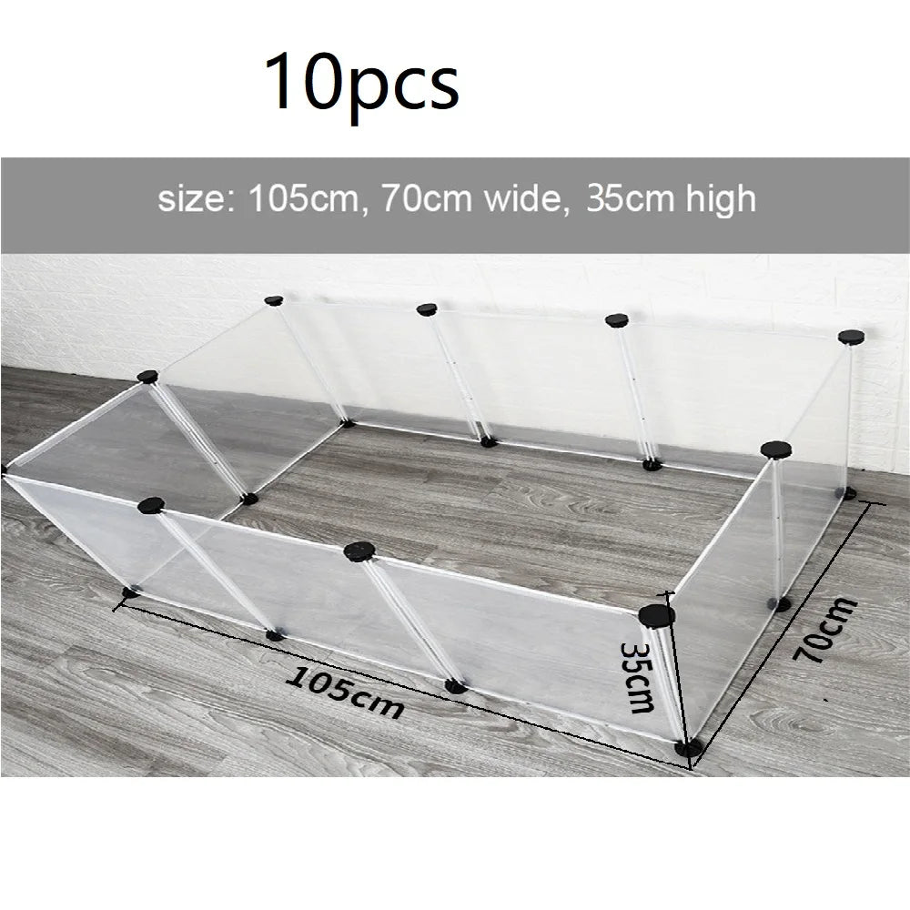 HookUpCo. Foldable Pet Playpen for Small Animals