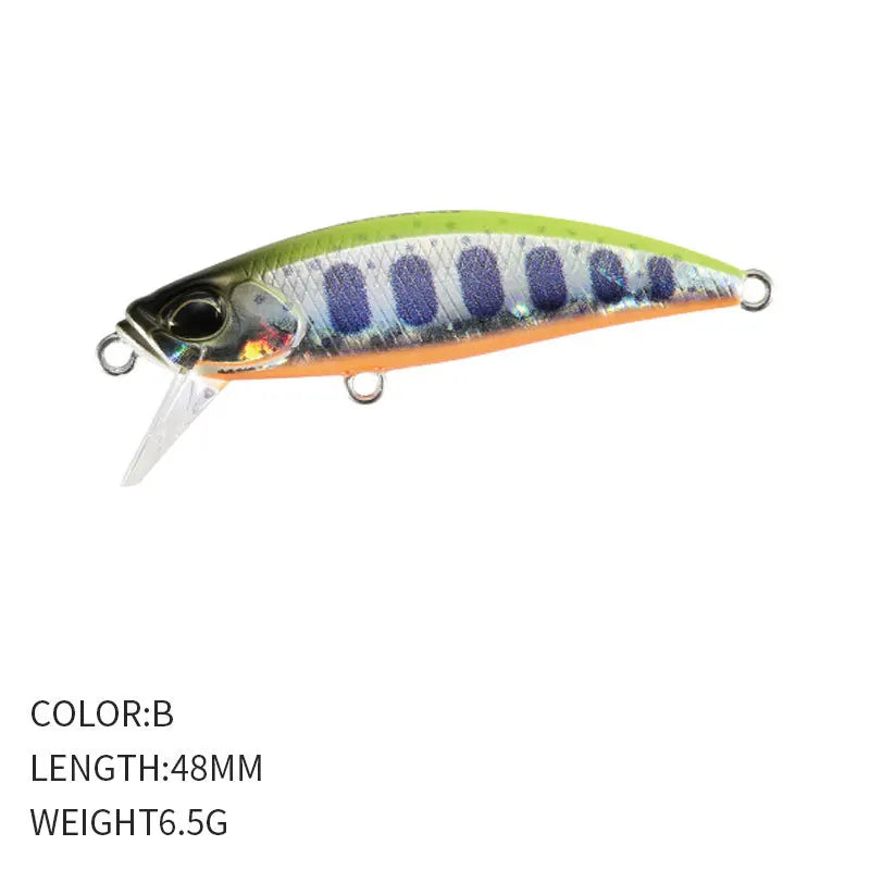 48mm Hard Fishing Lures with Great Action for Professionals