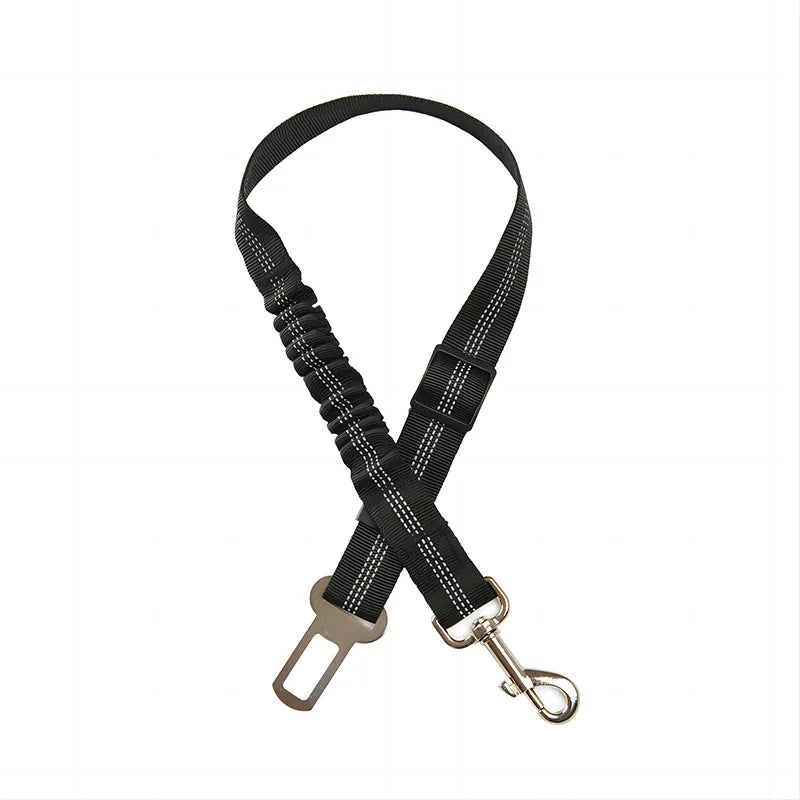 Adjustable Reflective Dog Seat Belt for Safe Travel