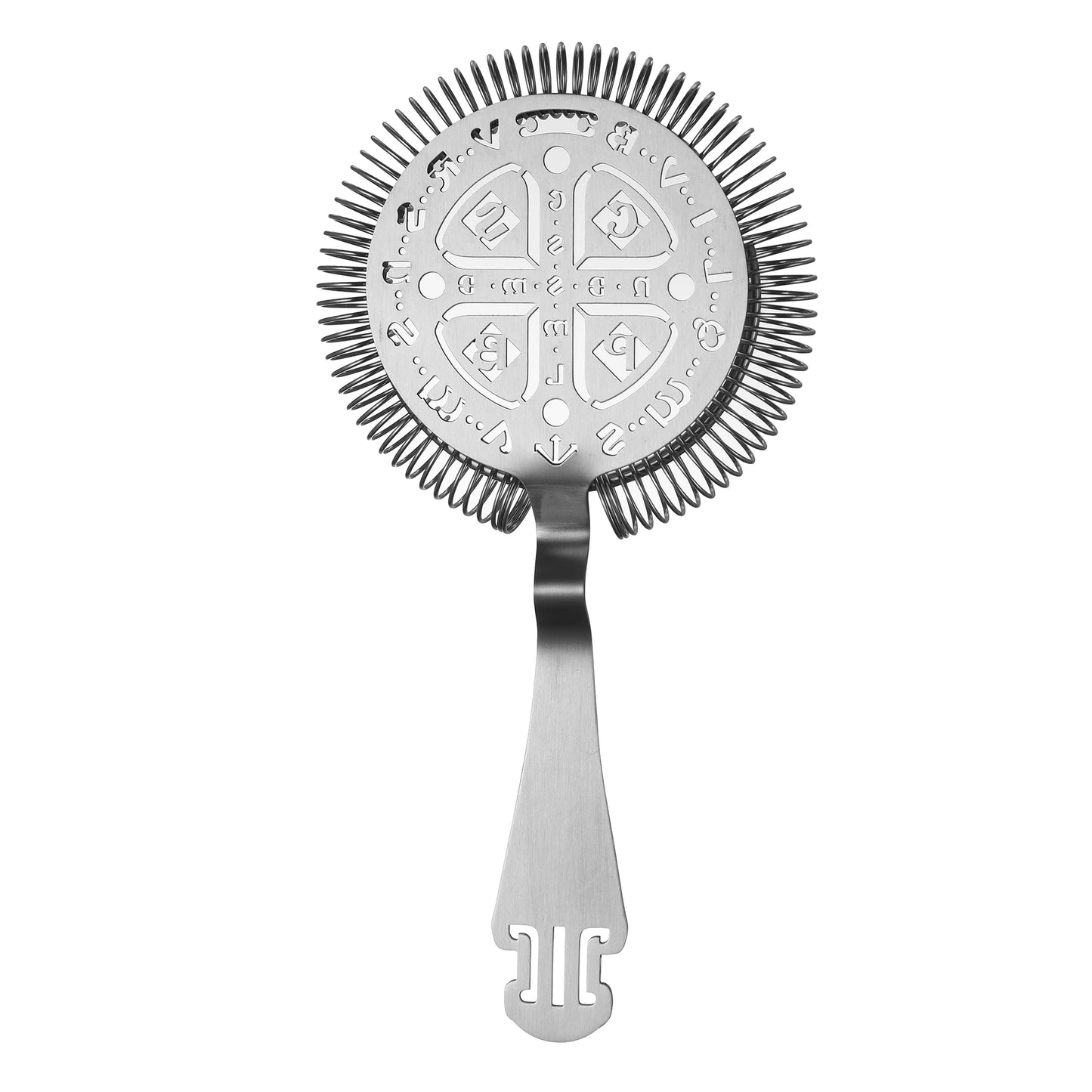 HookUpCo. Stainless Steel Cocktail Strainer