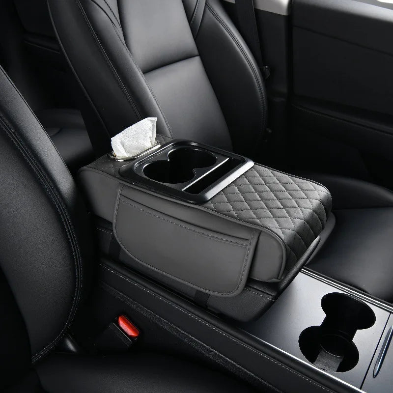 HookUpCo. Multifunctional Car Armrest Storage Box - HookUpCo.