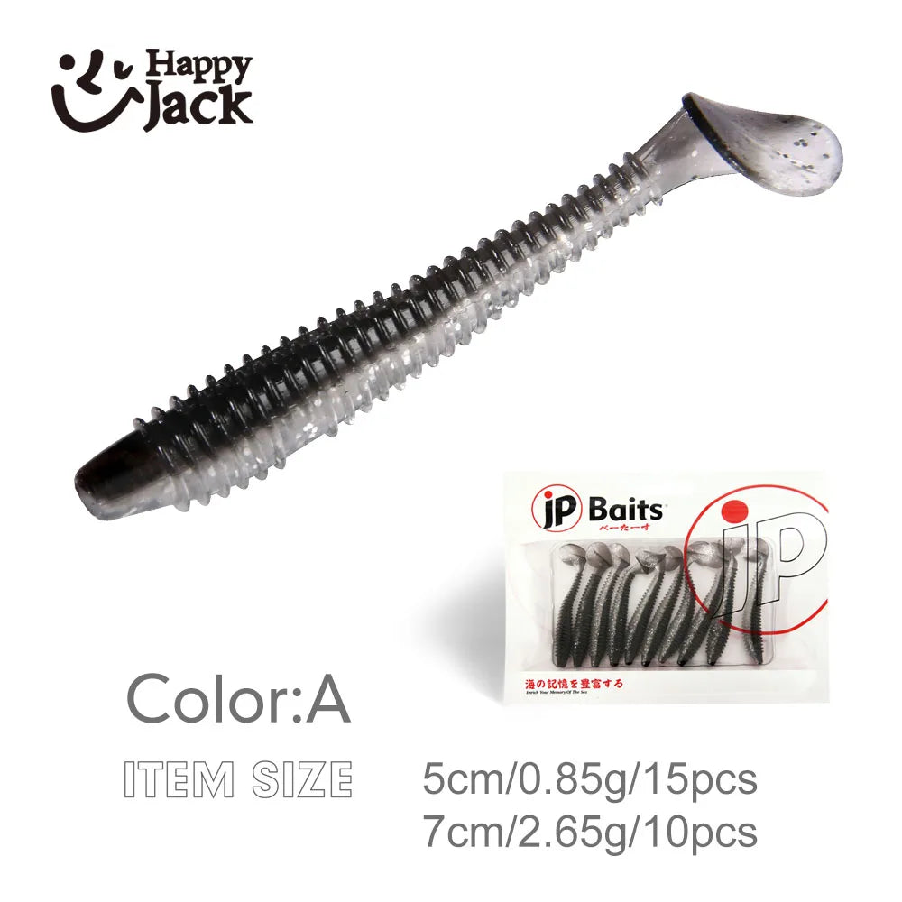 HookUpCo. Soft Fishing Lures 15pcs Set - HookUpCo.