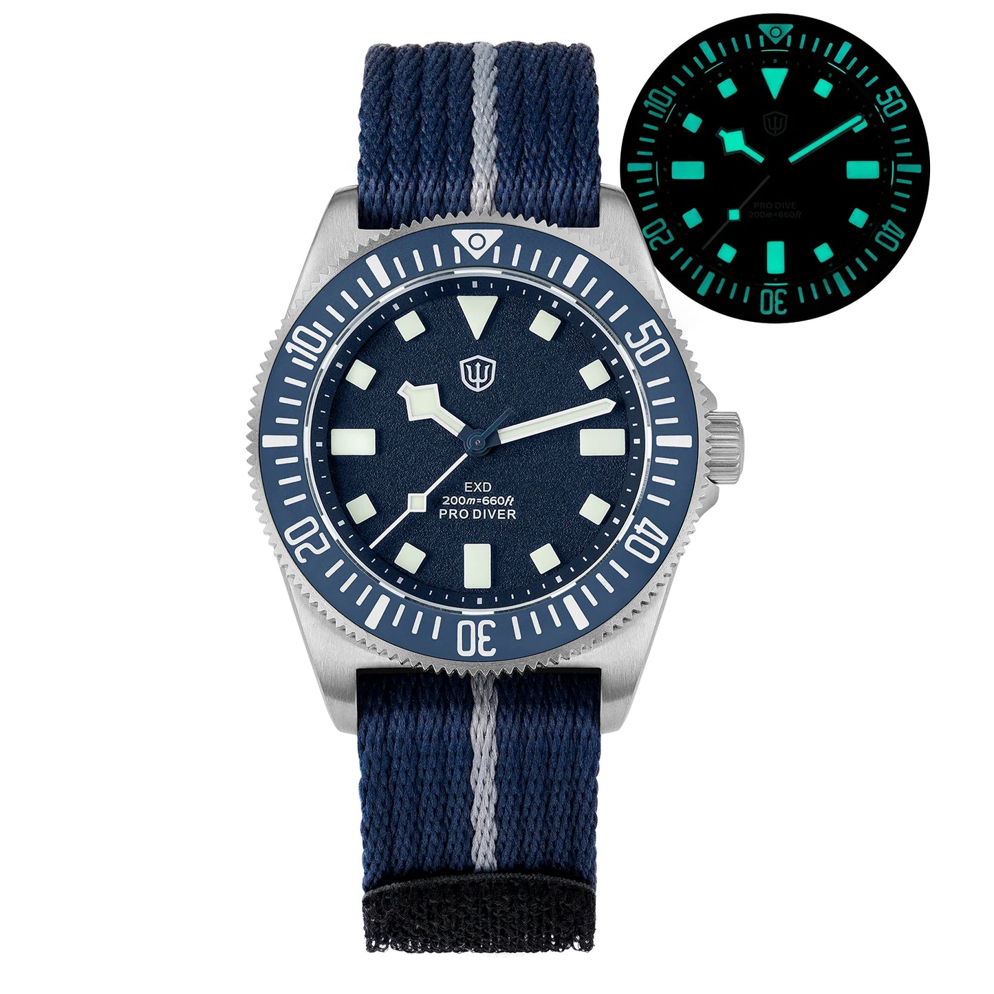 HookUpCo. Titanium Dive Watch 200M