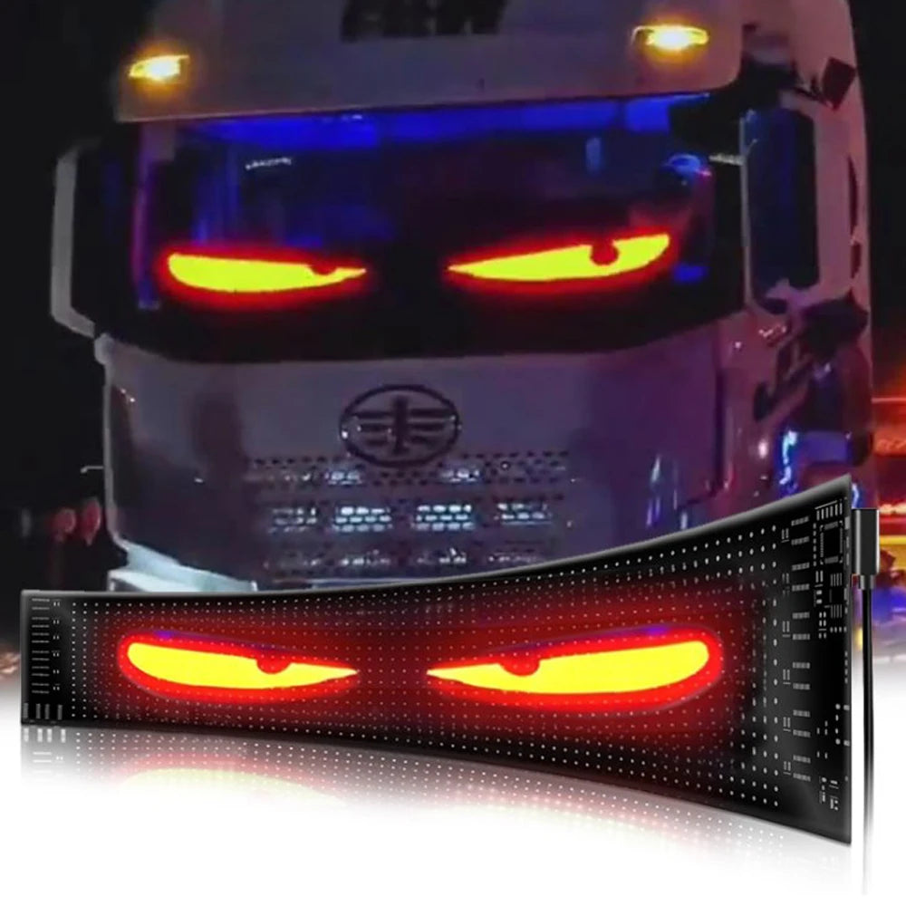 Programmable LED Truck Sign with Remote Control for Custom Ads