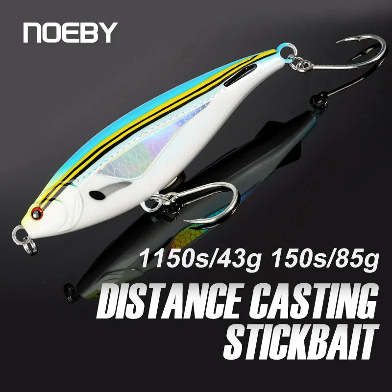 HookUpCo. Sinking Pencil Fishing Lure for Sea Bass & Tuna