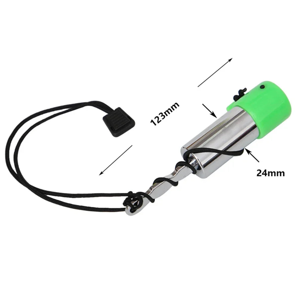 HookUpCo. Stainless Steel Signal Rattle