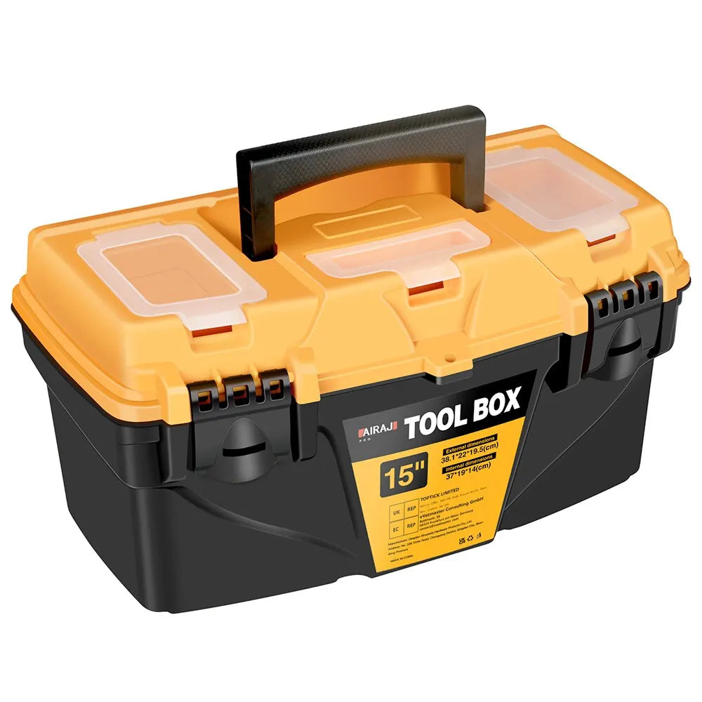 HookUpCo. Durable Tool Storage Box for Electricians